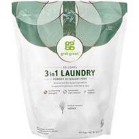 Grab Green, 3 viename skalbimo miltelių kapsulės, vetiverijos kvapo, 60 skalbimų, 960 g