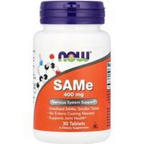 NOW Foods, SAMe, 400 mg, 30 tablečių
