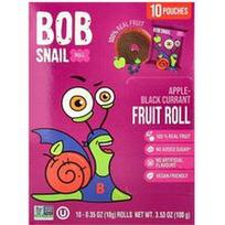 Bob Snail, Vaisių suktinukai, obuolių ir juodųjų serbentų, 10 pakelių po 10 g (0,35 uncijos)