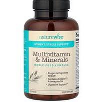 NatureWise, Moterų multivitaminai ir mineralai, 60 vegetariškų kapsulių