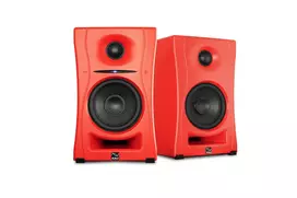 Kali Audio LP-UNF-R - dvi klausymosi kolonėlės su Bluetooth (raudonos)