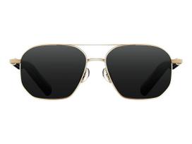 Xiaomi | Smart Audio Glasses | Mijia Pilot-Style | Bluetooth | Open-Ear | Microphone | Gold | Noise canceling | Wireless