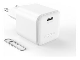 Fixed Mini GaN power adapter with USB-C output and PD support, 65W
