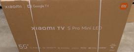 SALE OUT. Xiaomi TV S Pro Mini LED 55 2026 4K UHD (3840 x 2160) | Xiaomi TV | S Pro 2026 | 55 | Smart TV | Google TV | Grey | DA
