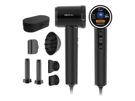 Cecotec Hair Dryer | DryGlam Waves i-Sensor Pro | 1600 W | Number of temperature settings 4 | Ionic function | Black | Diffuser