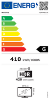 Hisense | Window Facing - High Brightness Display | 75WH80GE | 75 " | Landscape/Portrait | 24/7 | Android | Wi-Fi | 9 ms | 178 |