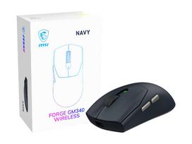 MSI Gaming Mouse | FORGE GM340 WIRELESS | Wireless | 2.4 GHz, Bluetooth, USB | Navy