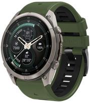 Žalia / juoda apyrankė Garmin Fenix 5 / 6 / 6 Pro / 7 / 8 / 8 Pro / E / 9 / 9 Pro (47 mm) "Tech-Protect Iconband Pro"