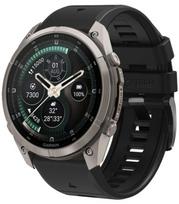 Juoda apyrankė Garmin Fenix 5 / 6 / 6 Pro / 7 / 8 / 8 Pro / E / 9 / 9 Pro (47 mm) "Tech-Protect Silicone"