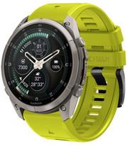 Žalia (Lime) apyrankė Garmin Fenix 5 / 6 / 6 Pro / 7 / 8 / 8 Pro / E / 9 / 9 Pro (47 mm) "Tech-Protect Silicone"