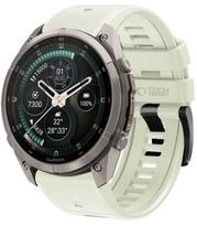 Pilka apyrankė Garmin Fenix 5 / 6 / 6 Pro / 7 / 8 / 8 Pro / E / 9 / 9 Pro (47 mm) "Tech-Protect Silicone"