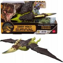 Jurassic World Survival Dinozauras Pteranodonas – Interaktyvi Figūrėlė Su Garsais