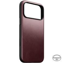 Nomad Modern Leather Case, burgundy (Horween) - iPhone 18 Pro Max/17 Pro Max