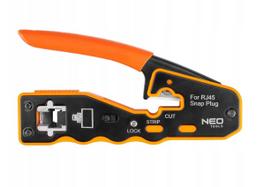 RJ45 EASY-THROUGH užspaudimo replės | CAT5E/CAT6/CAT7 | NEO TOOLS 01-564