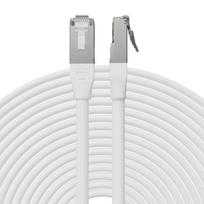 Broadbe lauko Ethernet 10G komutacinis kabelis, baltas, 8m BTP-O26C6A-WT-8M