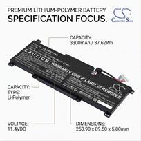 4250mAh Replacement Battery for MSI BTY-M494, Modern 14, Modern 15
