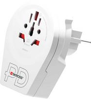 Skross Adapter World to Europe + USB Type C Slot