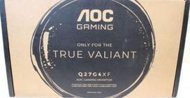 SALE OUT. AOC Gaming Q27G4XF 27", 2560x1440/1ms/250cd/m², HDMI, DisplayPort, USB | AOC | Q27G4XF | 27 " | IPS | 16:9 | 180 Hz | 1 ms | 2560 x 1440 pixels | 300 cd/m² | HDMI ports quantity 1 | Black | Warranty 35 month(s) | DAMAGED PACKAGING, DEMO Q27G4XFSO | 2000001358726