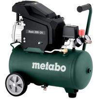 Metabo oro kompresorius Basic 200-24 601522000, 1.2 kW, 230 V, 8 bar, 24 l, 80 l/min, 180 l/min, 2800 aps/min, 1 cilindras