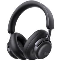 Qcy H6 Ultra Black, belaidės ausinės, 60dB ANC, 10 mikrofonai, 40mm + 13mm tvarkyklės, LDAC, Bluetooth 6.0, 42ms, 100h be ANC