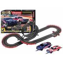 Carrera GO!!! Street Legends 20062601, 4,9m, 1:43, 2 žaidėjai, nuo 6 metų, trasa su tiltu ir kilpa, ratų skaitiklis