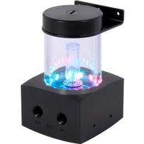 Alphacool Core 100 Aurora išsiplėtimo bakas D5/VPP acetatas/akrilas 15393, 12x aRGB LED, vandens efektas, išorinis sriegis