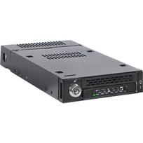 Icy Dock ToughArmor MB833M2K-B, keičiamas rėmas, 1x M.2 PCIe NVMe SSD, 32Gb/s, MiniSAS HD SFF-8643, 30-110 mm