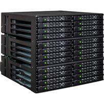 Icy Dock ToughArmor MB924IP-B, vidinis rėmas, 24x 2,5 col. SAS/SATA SSD/HDD, 3x 5,25 col., 6x MiniSAS HD SFF-8643, 12Gbps