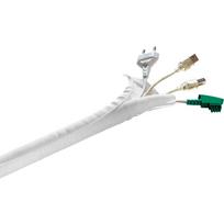 Hagor kabelių kreiptuvas 8830, 19mm, 5000mm, baltas, elastingas poliesteris, savaime užsidaranti kabelių kojinė