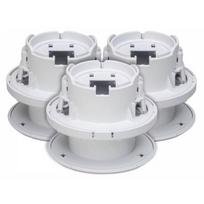 Ubiquiti UniFi G3 Flex kameros lubų laikiklis UVC-G3-F-C-3, baltas, 3 vnt., polikarbonatas, 88,3 mm skersmuo, 67,8 mm gylis