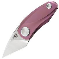 Bestech Knives Tulip Frame Lock by Ostap Hel Purple Sulankstomas peilis