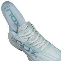 Padelio batai NOX AT10 Lux Morning Mist/Turquoise (36)