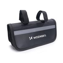 Wozinsky WMZ-01N įrankių komplektas, 16 į 1 dviračio multitool, pompa, raktai, vidinės padangos komplektas - juodas
