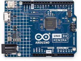 Arduino UNO R4 Minima Development Board – ARM Cortex-M4 Microcontroller – USB-C CAN – 12-bit DAC | 7630049203907 | 7630049203907