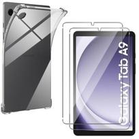 „Antichokinė dėklas + 2 grūdinto stiklo plėvelės Samsung Galaxy Tab A9 2023 Phonillico“