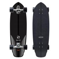 Surfskate riedlentė Carver Black Tip Carbon 32.5" C7