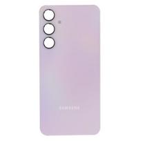 Galinis stiklas - Samsung Galaxy A55 - Šviesiai violetinė - Lengvas keitimas - Integruota klijų juosta