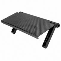 Išmaniojo (Smart TV) ir televizoriaus priedas Sukraunama lentyna laikikliui po televizoriumi, universali, 3 kg, juoda