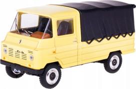 Transporto priemonės modelis Daffi PRL kolekcija Żuk, 1:43, geltona, 10 cm