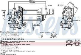 NISSENS EGR modulis 98230