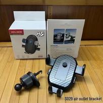 Gravity Sensor Anti-Shake Car Phone Holder for Navigation white