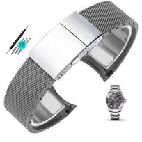 21 mm lenktu galu guminis laikrodžio dirželis Longines Conquest silikoninis L3.742.4 642 781 782 stiliaus apyrankė su atlenkiama sagtimi laikrodžio apyrankė 21mm gray