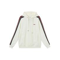 Nike Therma-Fit LeBron Fleece Basketball Sports Striped Hoodie Men hoodies HV3404133 M white