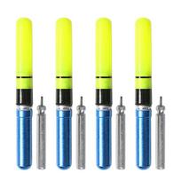 Fishing Glow Stick LED Fishing Rod Light Night Fishing Strikes Alert Glow Alarm 1 yellow