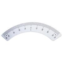 Small Protractor Milling Machine Part Angles Plate Scale 45° Angles ArcGauge white