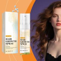 AMZ Scalp Hair Care Spray - Nourishing Scalp Moisturizing Care, Refreshing, Volumizing, Smooth Hair Care Moisturizing Spray 60ml orange