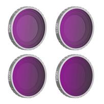 Adjustable UV/CPL/ND8/ND16/ND32 Lens Filter for GO3/GO2 Control Light for Perfect Shots Quick and Convenient Use purple