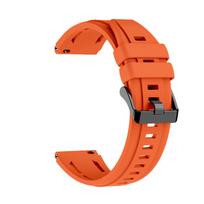 22mm Silicone Band for Huawei Ultimate 2 Strap Sport Men Women Classic Buckle Wrist Band for Huawei GT6 5/6 5 Pro 46mm GT4 3 2 46mm oranžinė