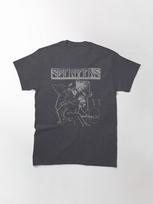 Scorpions Vintage Sillhouette Hard Rock Band Classic T-Shirt 3XL white
