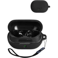Case for SOUNDPEATS H3 Active Noise Cancelling Earbuds,Premium Silicone Shockproof Protection Skin Touch Charging Port Accessible, Front LED Visible